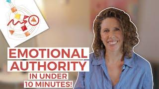 Human Design EMOTIONAL AUTHORITY // The Essentials of the Defined Solar Plexus in Under 10 Minutes!