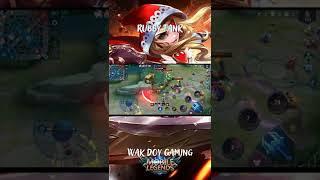 RUBBY TANK| Wak Doy Gaming #shorts #mlbb #gameplay #moonton #mobilelegends #games