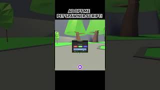  NEW Adopt Me Pet Spawner Script! | Spawn Any Pet Instantly!  #AdoptMeScript #RobloxHacks #FreePet