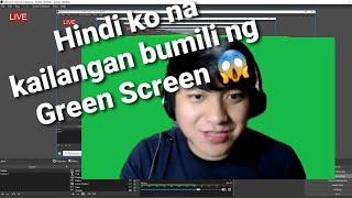 How to remove video background without green screen using OBS