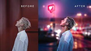 Edit Glowing Effect di Picsart - Editing Tutorial (Deny King)