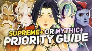 Zeee Best Mythic+/Supreme+ Priority Guide (Waves of Intrigue Update!!)【AFK Journey】