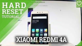 How to Reset XIAOMI Redmi 4A - Factory Reset / Hard Reset / Restore