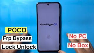 POCO M4 Pro 5G Frp Bypass | Without Pc | POCO HyperOS Frp Bypass | Google Account Lock Unlock