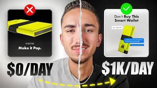 How I Create $1k/Day Dropshipping Image Ads In Minutes