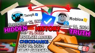 The HISTORY of the Roblox Verification Badge...