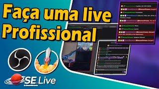 Tutorial StreamElements OBS - Live Profissional - StreamElements Obs Live
