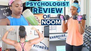 What I Eat in a Day, Weight Loss, Nutrition + Food Tracking | Psychologist's Review of NOOM