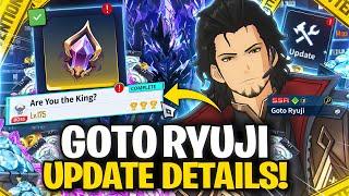 THREE NEW CODES! UPDATE DETAILS FOR GOTO RYUJI! - Solo Leveling Arise