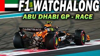  F1 Watchalong - ABU DHABI GP - RACE - with Commentary & Timings