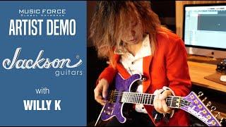 Jackson Pro Series Soloist SL2Q MAH Demo - 'Broken Love' by Guitarist 'Willy K'