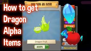 HOW TO GET DRAGON ALPHA ITEMS | Animal Jam June Update