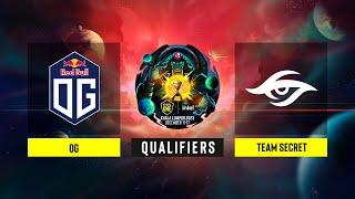 Dota2 - OG vs Team Secret - Game 1 - ESL One Kuala Lumpur 2023 - CQ - WEU