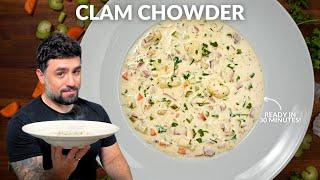 The Easiest Clam Chowder Recipe You'll Ever Make!