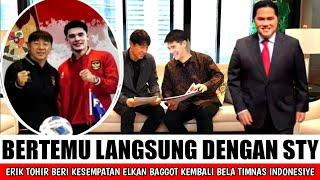 DI SAMBUT HANGAT STY..!! PERMINTAAN MAAF ELKAN BAGGOT DI TERIMA AKHIRNYA KEMBALI BELA TIMNAS INDO