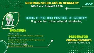 Doing a PhD and PostDoc in Germany -A guide for international students.