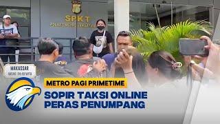 Polisi Tangkap Sopir Taksi Online Peras Penumpang