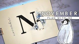 PLAN WITH ME | November 2019 Bullet Journal Setup