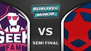 Geek Fam vs Gambit Semi Final Bukovel Minor 2020 Highlights Dota 2