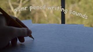 ASMR | Pure Pencil Writing Sounds for Relaxation 1 Hour - No Talking