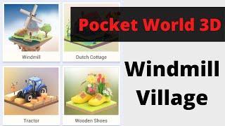 Pocket World 3D | NL Windmill village | Gameplay Walkthrough