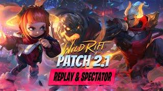 ADDED FEATURE ON WILD RIFT PATCH 2.1 ANY GOOD?