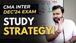 Ultimate Preparation Guide for CMA Inter Dec'24 Exam Success! #kcfying #cmainter #cmaexam