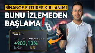 Binance Futures Mobil Kullanımı - Sıfırdan Kaldıraçlı İşlemler ve TAKTİKLER