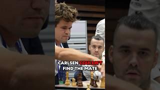 Nepomniachtchi is SHOCKED to SEE the CHECKMATE in Magnus Carlsen’s Game