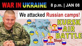 08 Jan: RUSSIANS PARALYZED. Ukrainian Jets DODGE MISSILES & STRIKE CAMPS. | War in Ukraine Explained