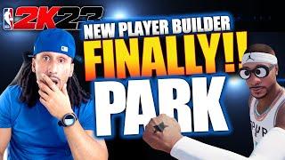 NBA 2K23 NEWS UPDATE | FINALLY! PARK AND PLAYER BUILDER