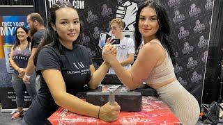 13X WORLD CHAMPION IRINA GLADKAYA VS ALEKSANDRA OZEROVA | ARM WRESTLING 2021