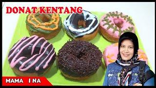 Donat kentang no cetakan no mikser lembut empuk enak tahan lama