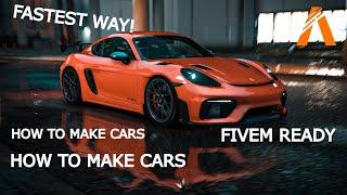 How To Make a Car Fivem Ready | Addon Cars | 2023