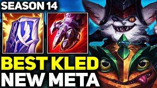 RANK 1 BEST KLED NEW META ADC GAMEPLAY! | Season 14 League of Legends