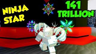 I Crafted 141 Trillion Star in Ninja Star Simulator