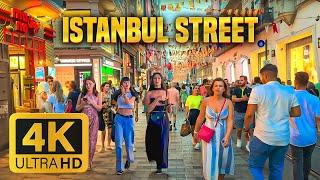 Istanbul  - Turkey's Busiest city - 4k HDR 60fps Walking Tour (▶76min)