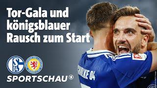 FC Schalke 04 – Eintracht Braunschweig Highlights 2. Bundesliga, 1. Spieltag | Sportschau Fußball