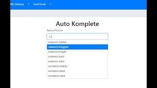 Part 1 Make Auto Complete Using Ajax Codeigniter and Database #21