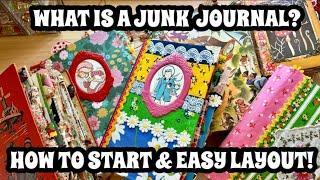 Junk Journaling For Beginners / What Is a Junk Journal? / Using a Junk Journal / Supplies You Need