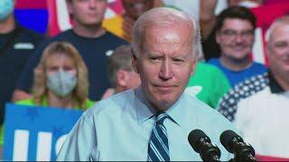 President Joe Biden joins Wes Moore for DNC rally Thursday at Maryland school