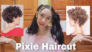 Pixie Haircut untuk Rambut KERITING!! CAKEP Semuaa!!