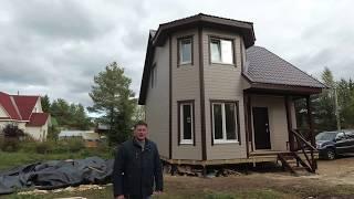Каркасный дом для ПМЖ в Ленинградской области от KarkasHaus