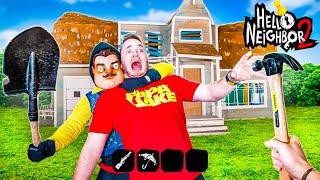 Surviving HELLO NEIGHBOR 2 In REAL LIFE! Must ESCAPE! (Mini Movie)