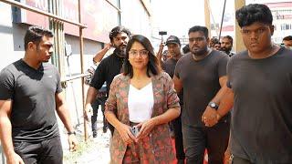 High Security Entry | Actress Anarkali Marikkar Mass Entry at Marine Drive Kochi | Anarkali Marikar