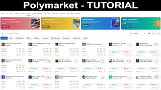 Polymarket - Tutorial (Registration, Deposit, Earning and Withdraw)