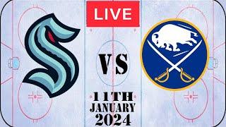 NHL LIVE Seattle Kraken vs Buffalo Sabres January 11th 2025 Full Game Watch Along