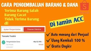 CARA PENGEMBALIAN BARANG DAN DANA DI SHOPEE , AJUKAN NAIK BANDING KE SHOPEE