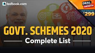 All Important Government Schemes - Launched in 2020 | Static GK for Govt. Exams