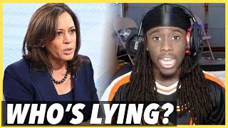 Kamala Harris' Team Denies Reaching out To Kai Cenat after he says Secret Service Keeps Calling!